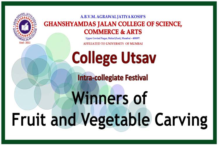 Winners  of Fruit & Vegetable Carving