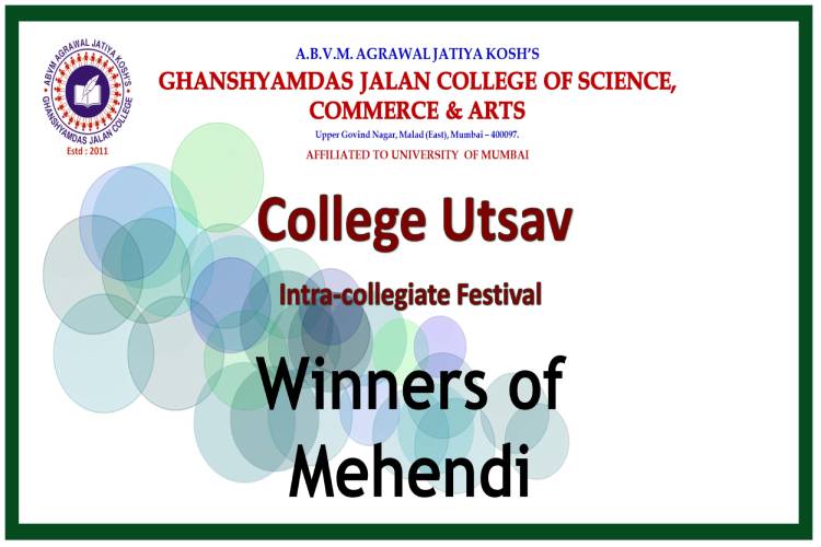 Winners  of Mehendi Designing