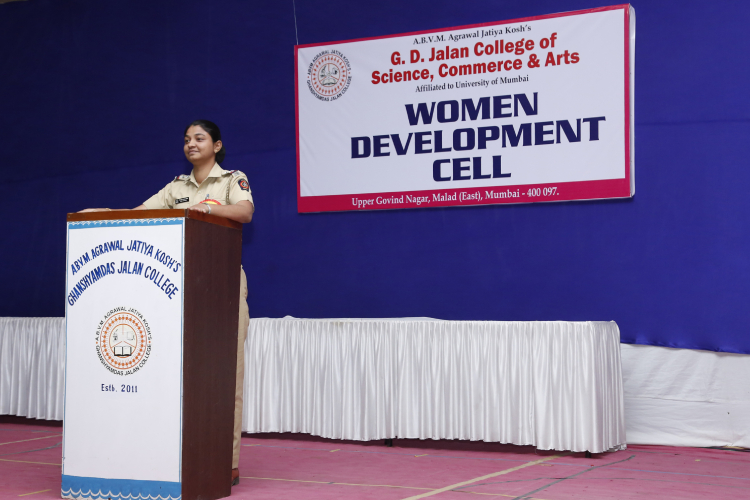 Sub-Inspector Smt. Parvin Shaikh, Dindoshi Malad, sharing her experiences