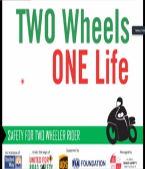 Webinar on “Two Wheels One Life : Safety for Two Wheeler Riders”
