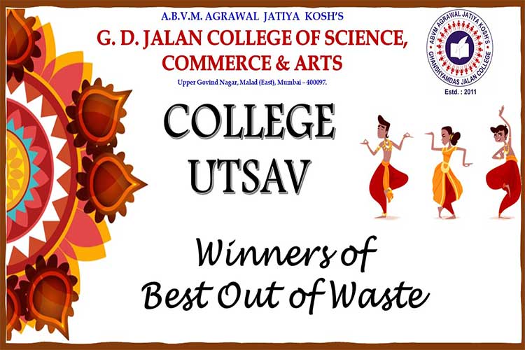 Winner and Runner-up of Best Out of Waste