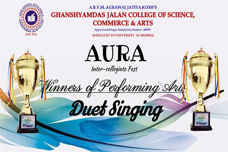 Winner and Runner-up of Duet Singing