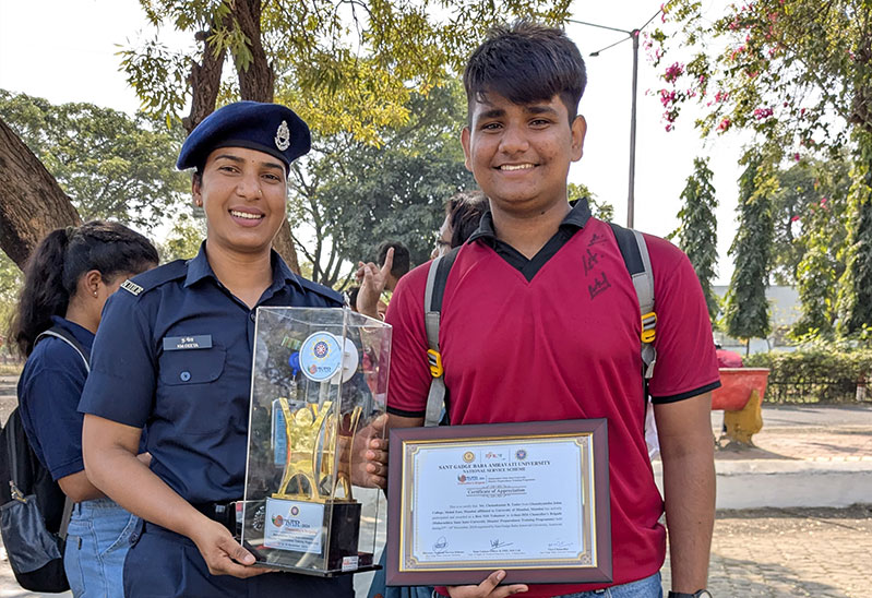 State Level Award as the "BEST VOLUNTEER" in Avhaan