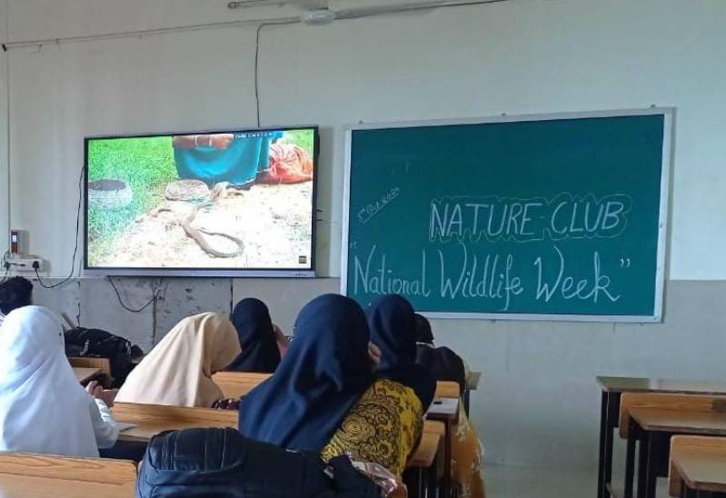 WILDLIFE WEEK Celebration by Nature Club
